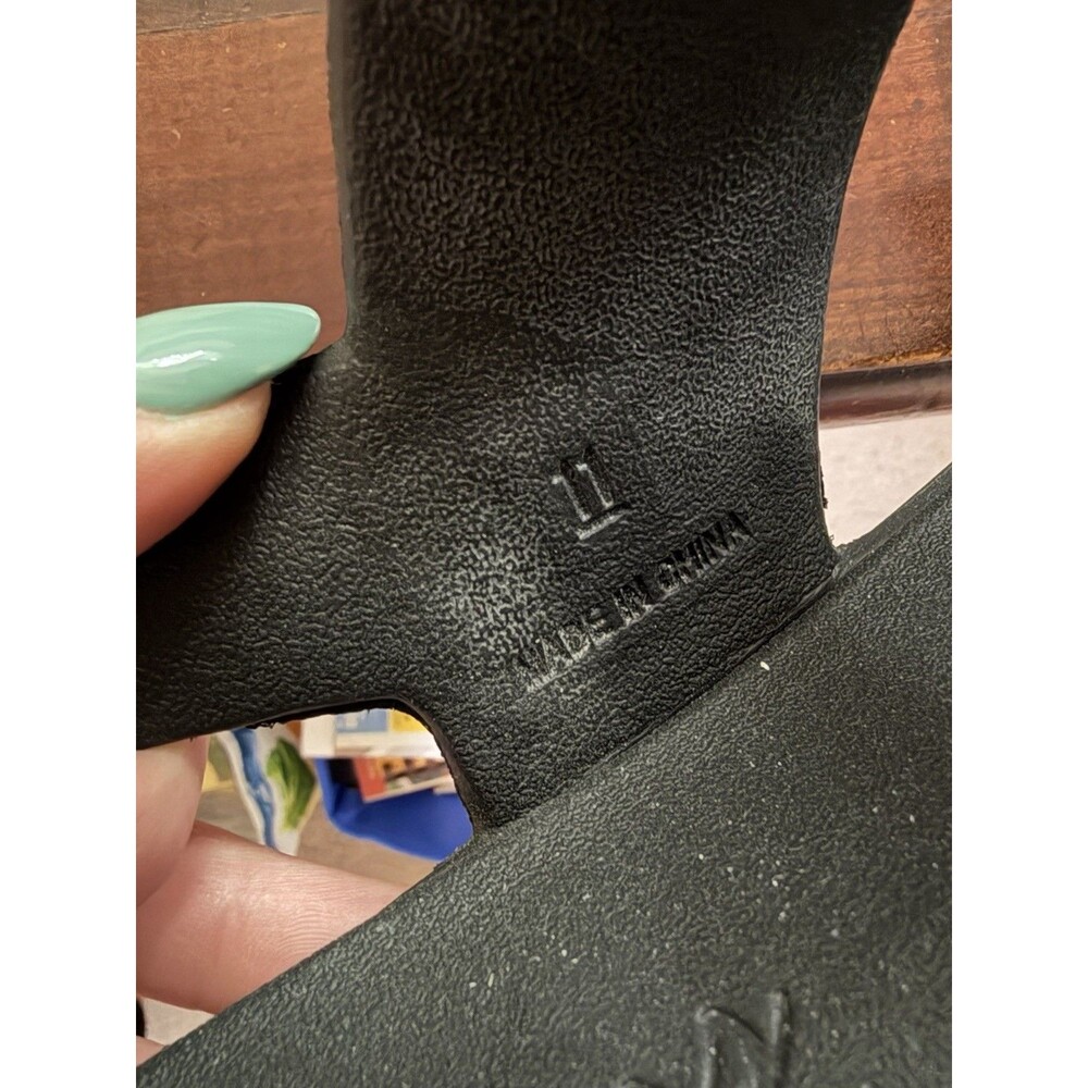 Skechers Women's Foamies Arch Fit Footsteps Day Dream Sandals Black Size 11 - Picture 8 of 11